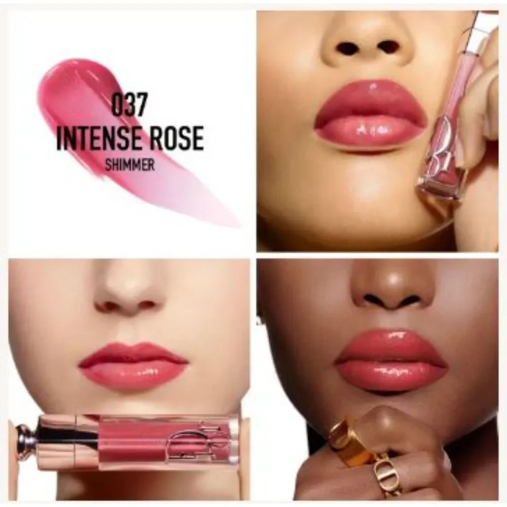 Dior Addict Lip Maximizer Plumping Gloss - 037 Intense Rose Shimmer Full Size